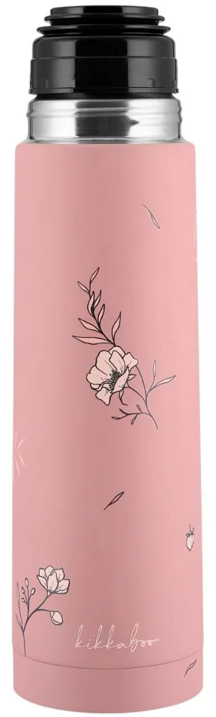 Термос из нержавеющей стали KikkaBoo Flora Blush, 500 мл foto