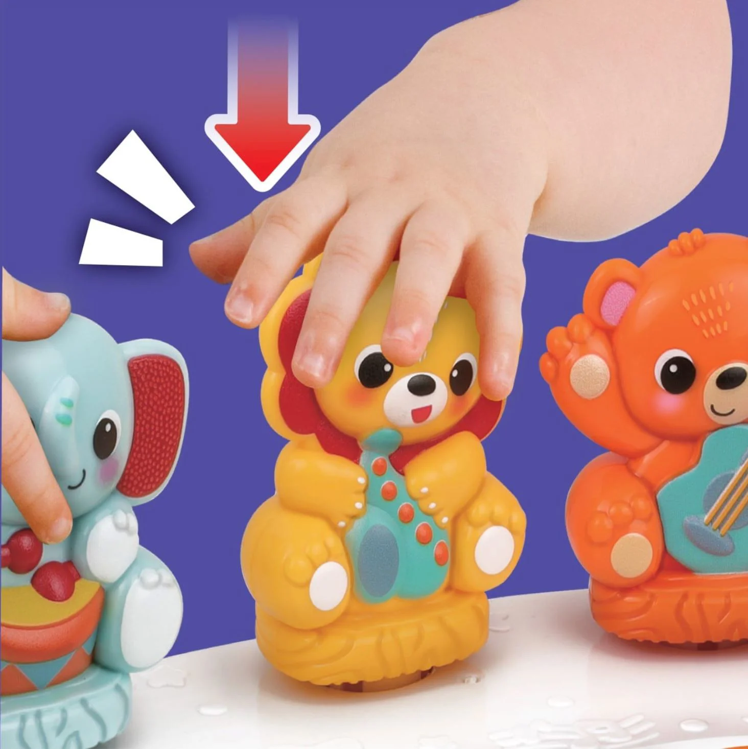Jucarie pentru copii Winfun Pian Prietenii din jungla foto