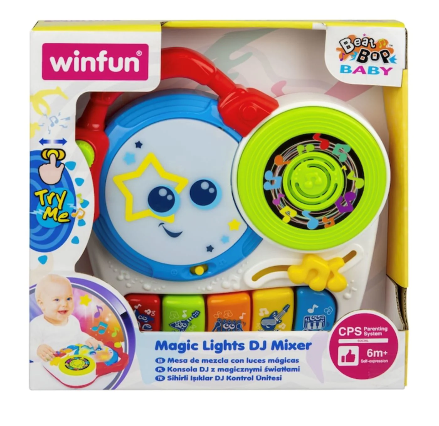 Музыкальная игрушка Winfun DJ Mixer со звуками и светом foto