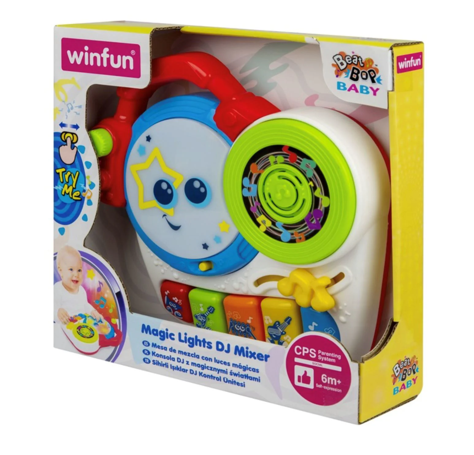 Музыкальная игрушка Winfun DJ Mixer со звуками и светом foto
