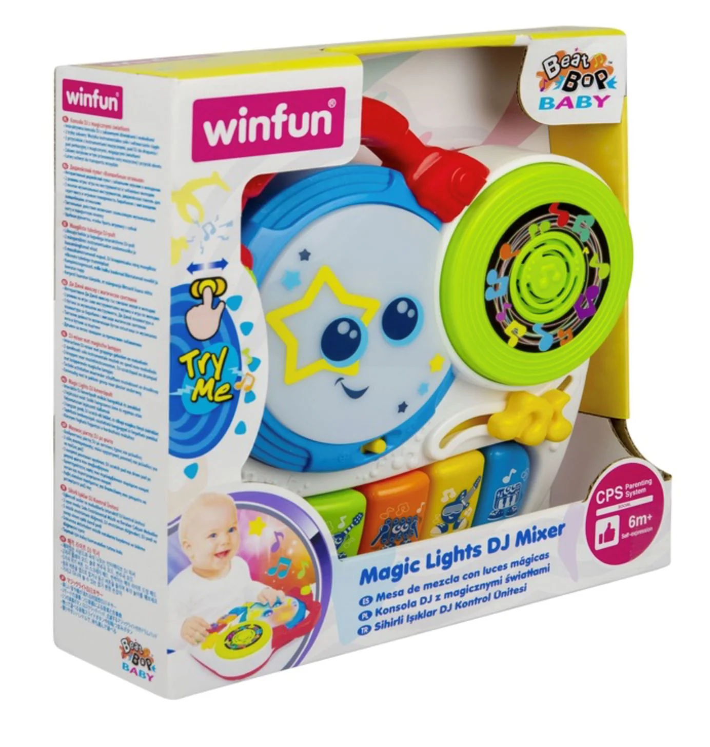 Музыкальная игрушка Winfun DJ Mixer со звуками и светом foto