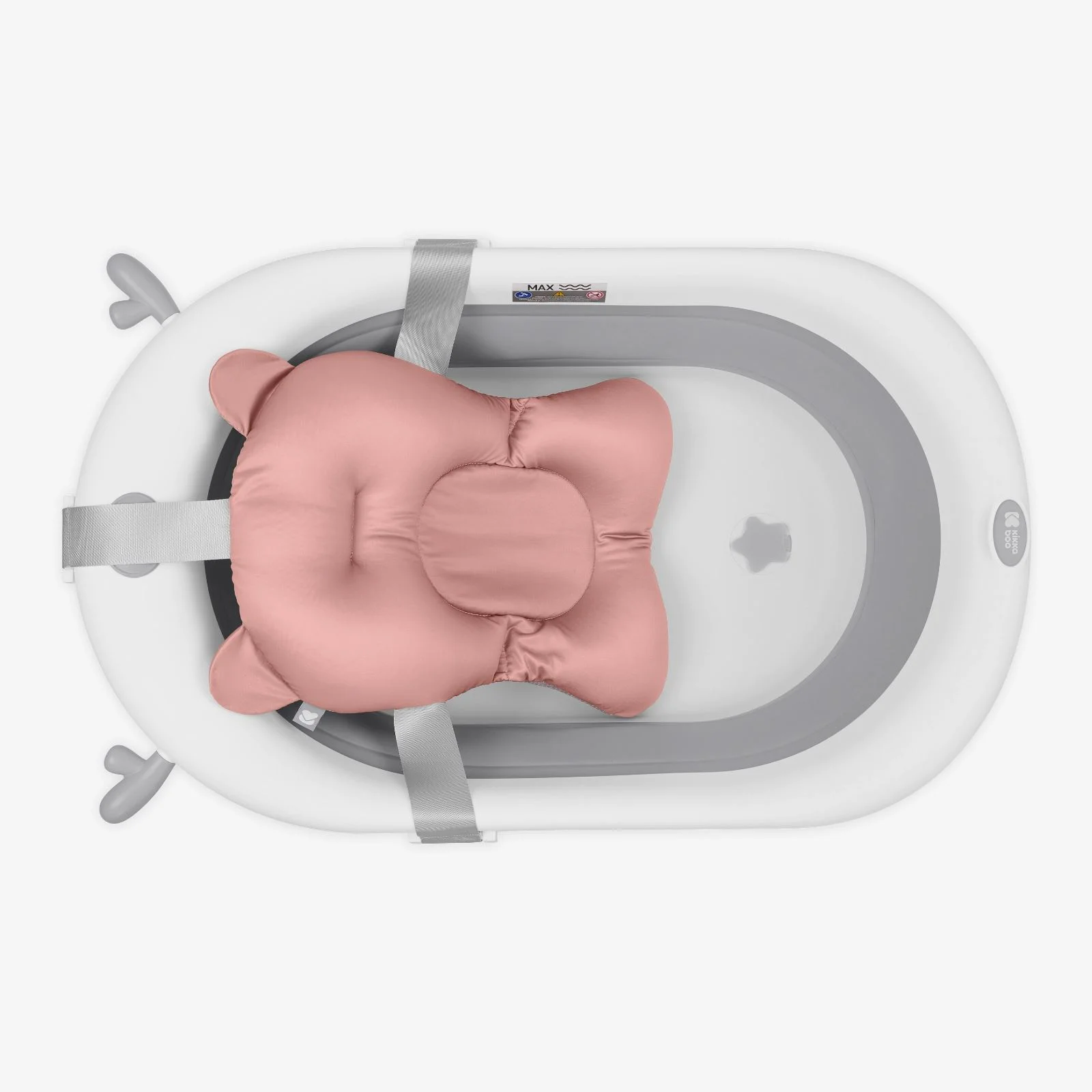 Hamac pentru cadita KikkaBooSoft Bear Blush foto