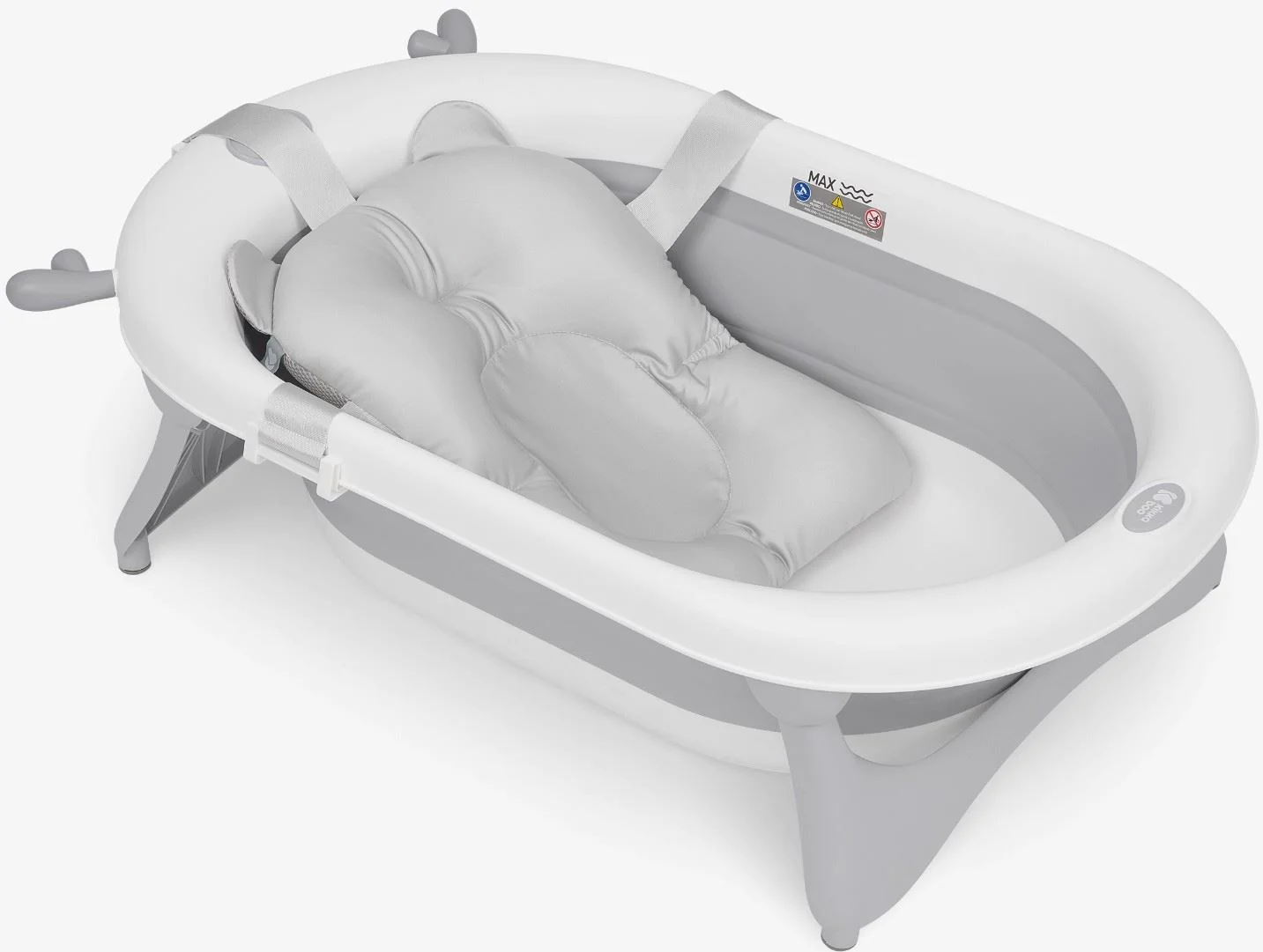 Hamac pentru cadita KikkaBooSoft Bear Sand foto