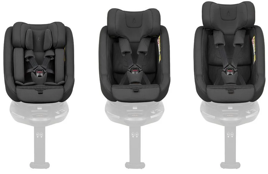 Автокресло KikkaBoo i-Class Plus i-Size Black, 40-105 см foto