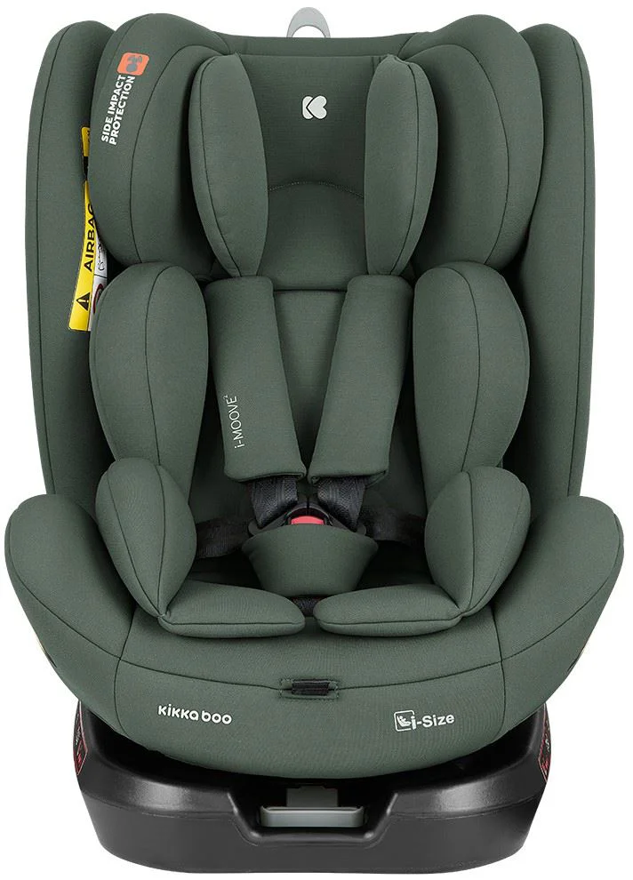 Автокресло KikkaBoo i-Moove 2 i-Size Army Green, 40-150 см foto