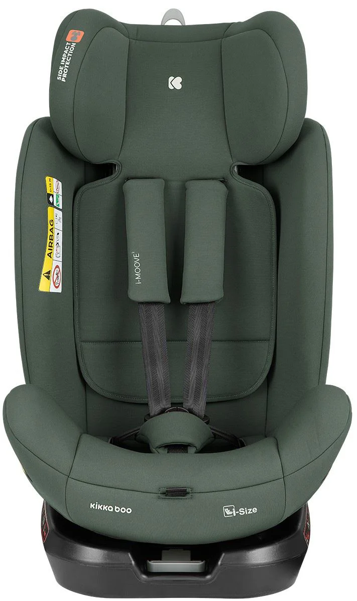 Автокресло KikkaBoo i-Moove 2 i-Size Army Green, 40-150 см foto
