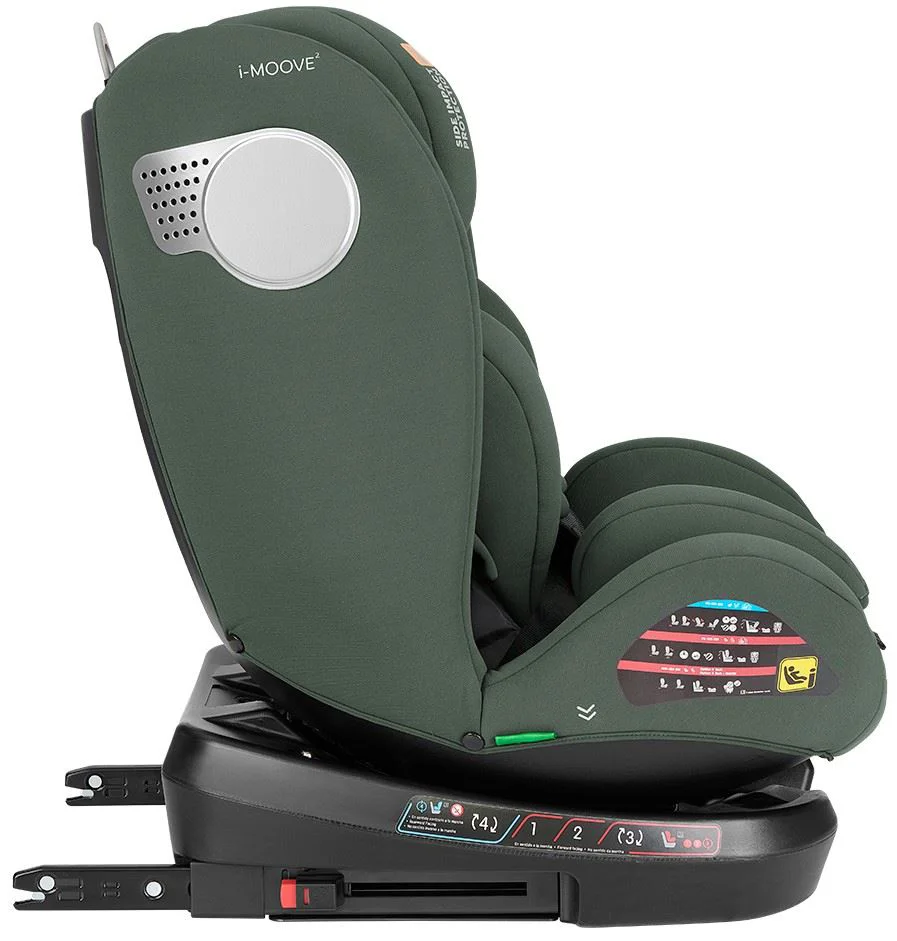 Автокресло KikkaBoo i-Moove 2 i-Size Army Green, 40-150 см foto