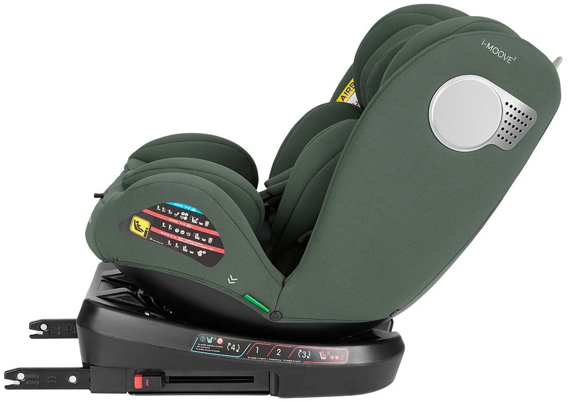Автокресло KikkaBoo i-Moove 2 i-Size Army Green, 40-150 см foto