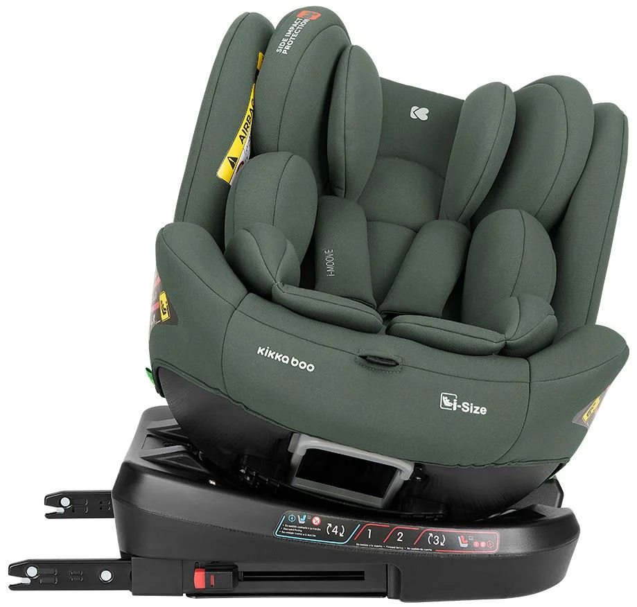 Автокресло KikkaBoo i-Moove 2 i-Size Army Green, 40-150 см foto