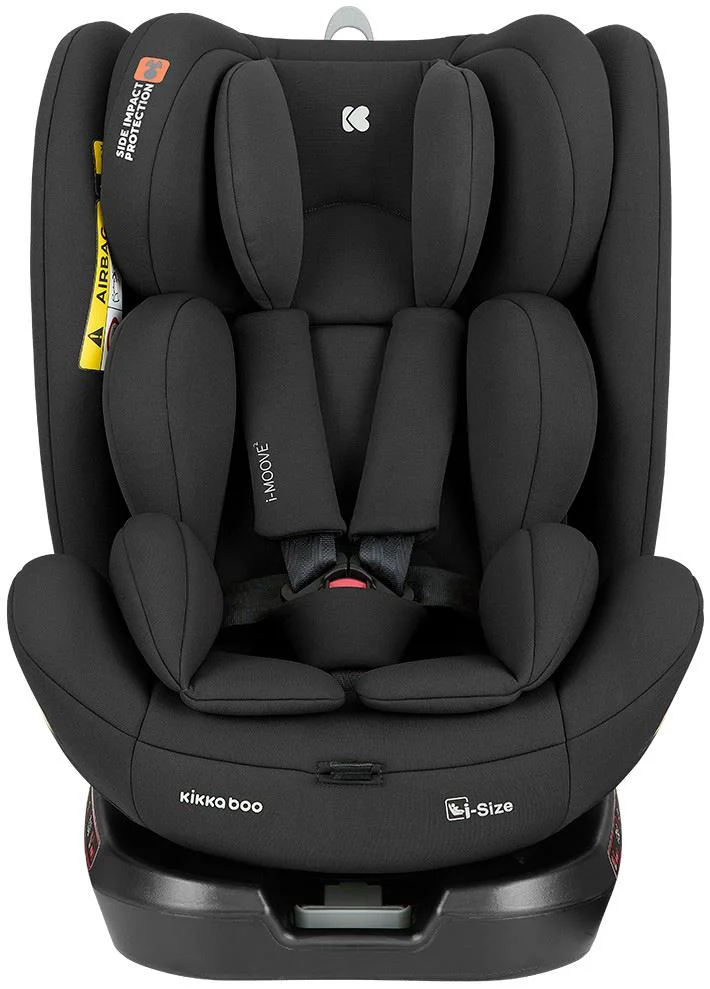 Scaun auto KikkaBoo i-Moove 2 i-Size Black, 40-150 cm foto