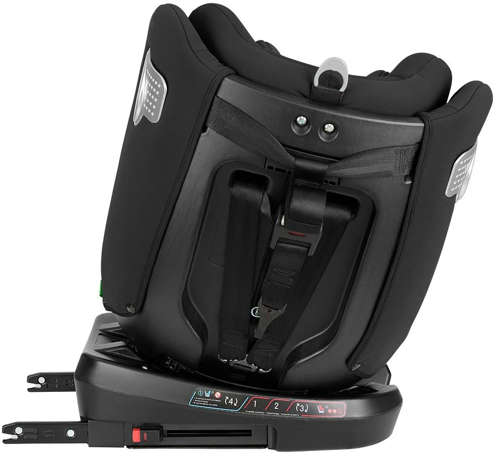 Scaun auto KikkaBoo i-Moove 2 i-Size Black, 40-150 cm foto