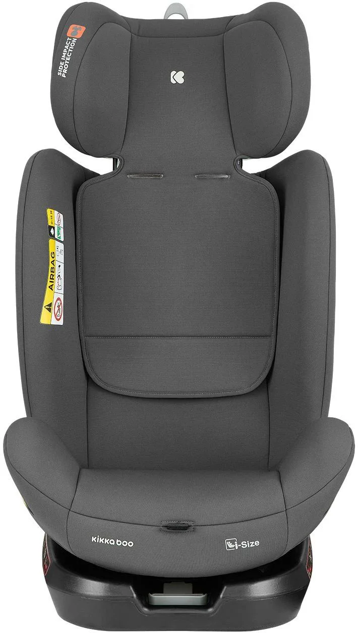 Автокресло KikkaBoo i-Moove 2 i-Size Dark Grey, 40-150 см foto