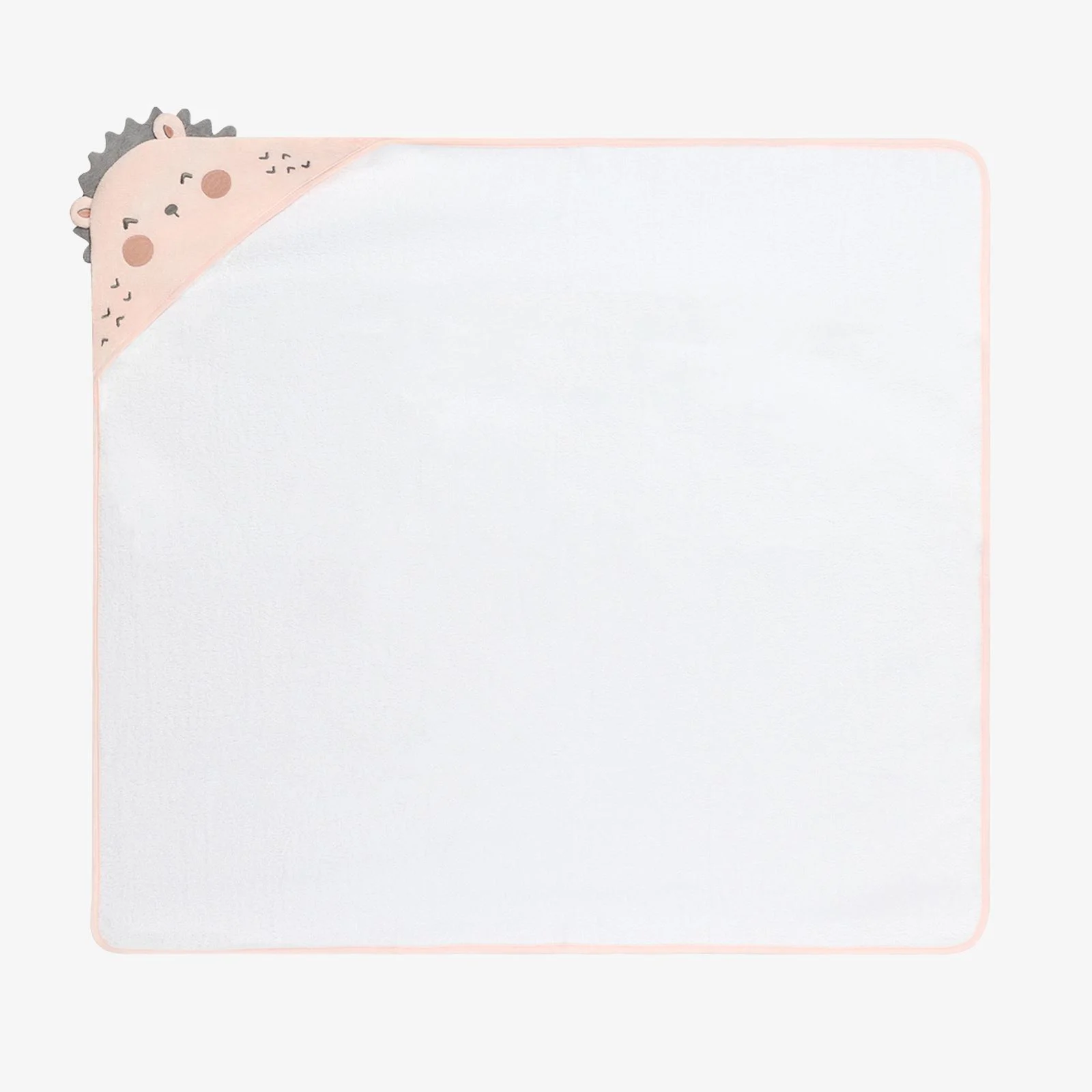 Полотенце с капюшоном KikkaBoo Terry Hedge Hugs, 90x90 см foto