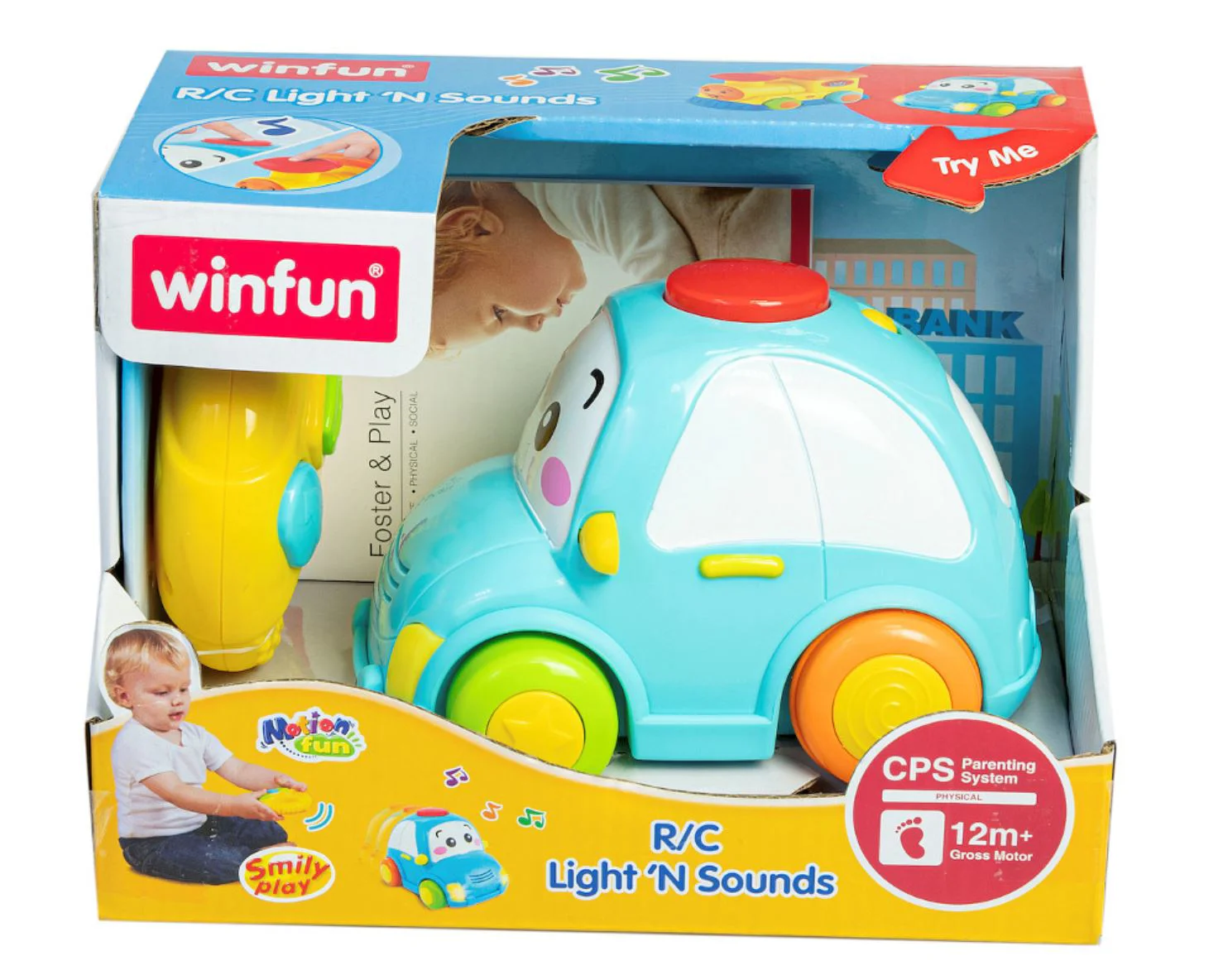 Детская игрушка Winfun Машинка с радиоуправлением, звуками и светом foto