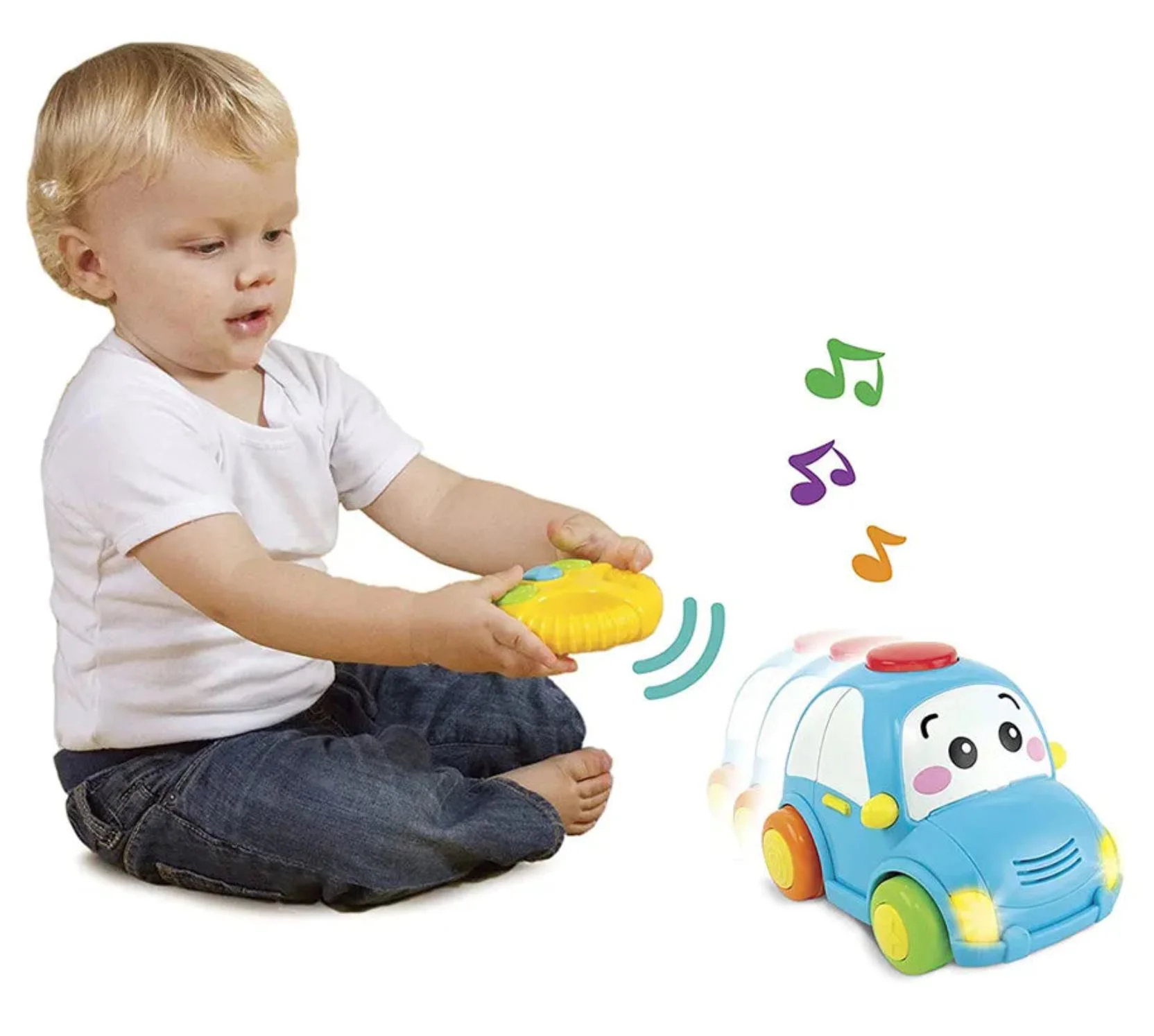 Детская игрушка Winfun Машинка с радиоуправлением, звуками и светом foto