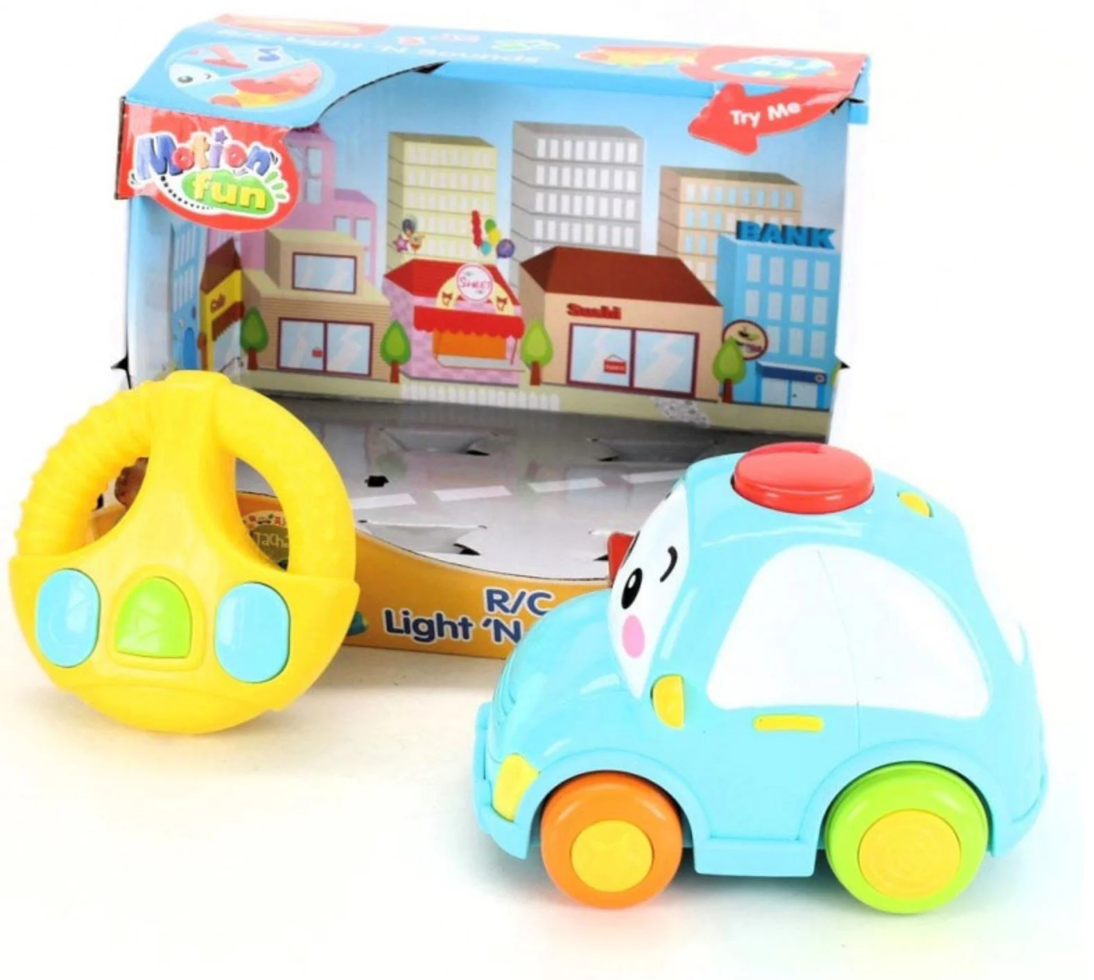 Детская игрушка Winfun Машинка с радиоуправлением, звуками и светом foto