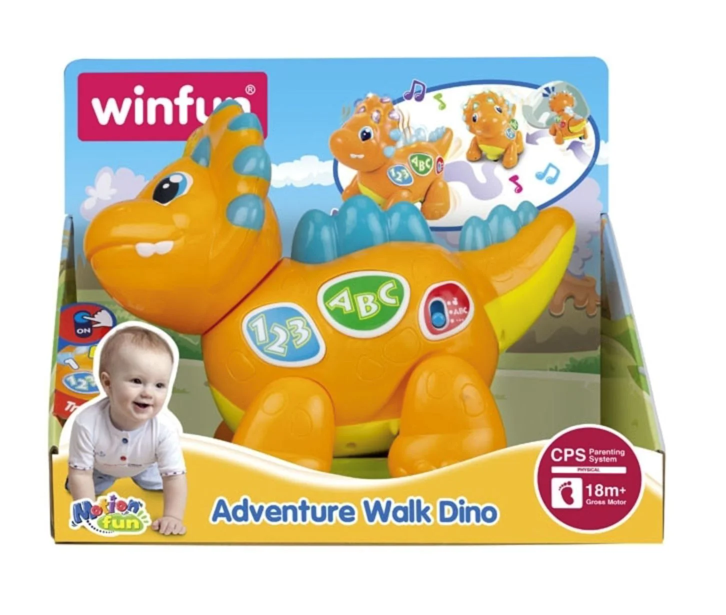 Интерактивная игрушка Winfun Динозавр foto