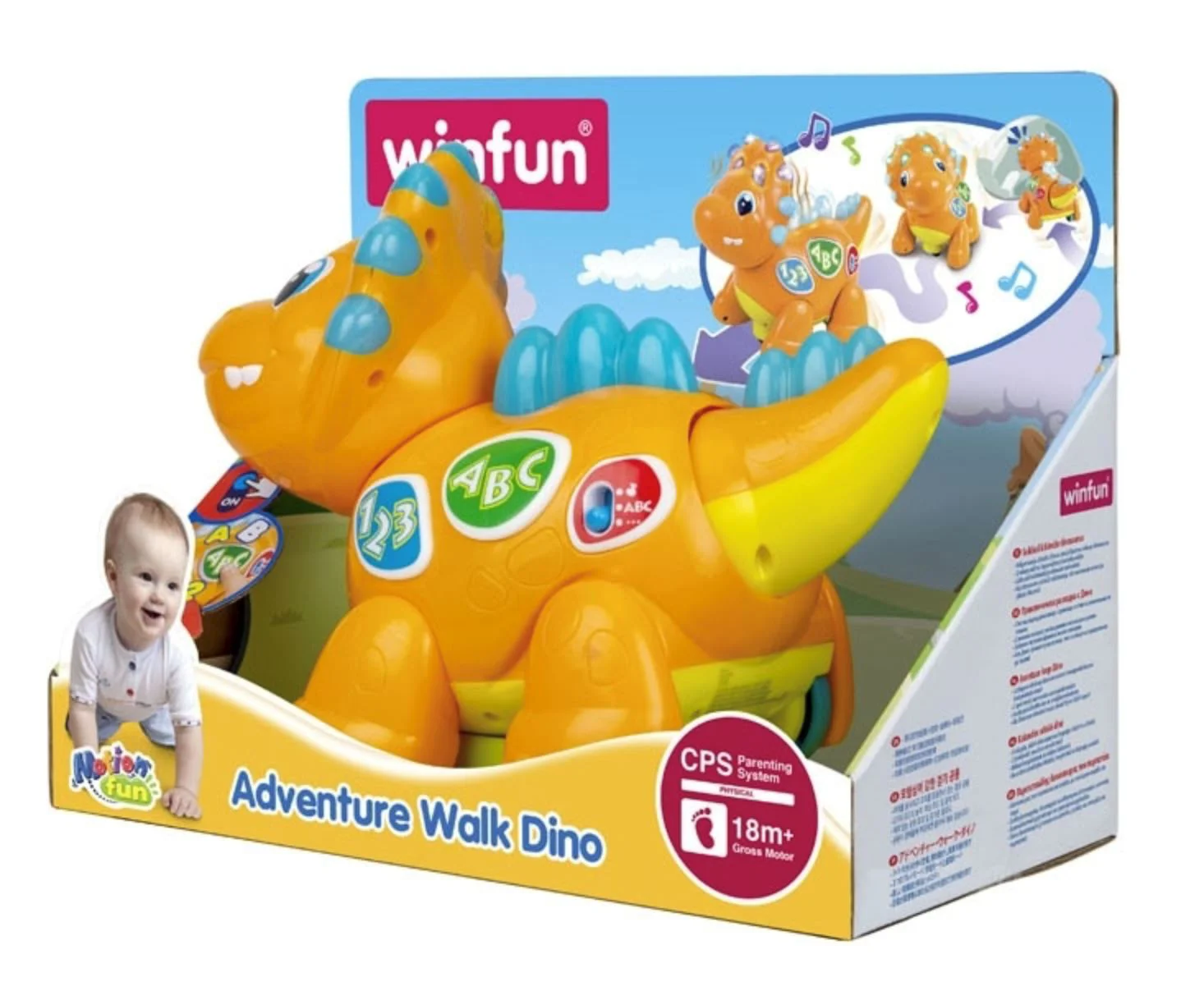 Интерактивная игрушка Winfun Динозавр foto