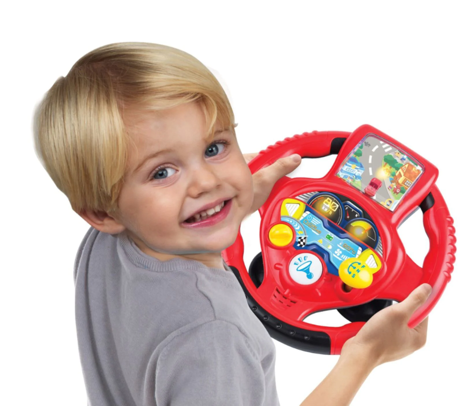 Игрушка для детей Winfun Руль с экраном машины foto