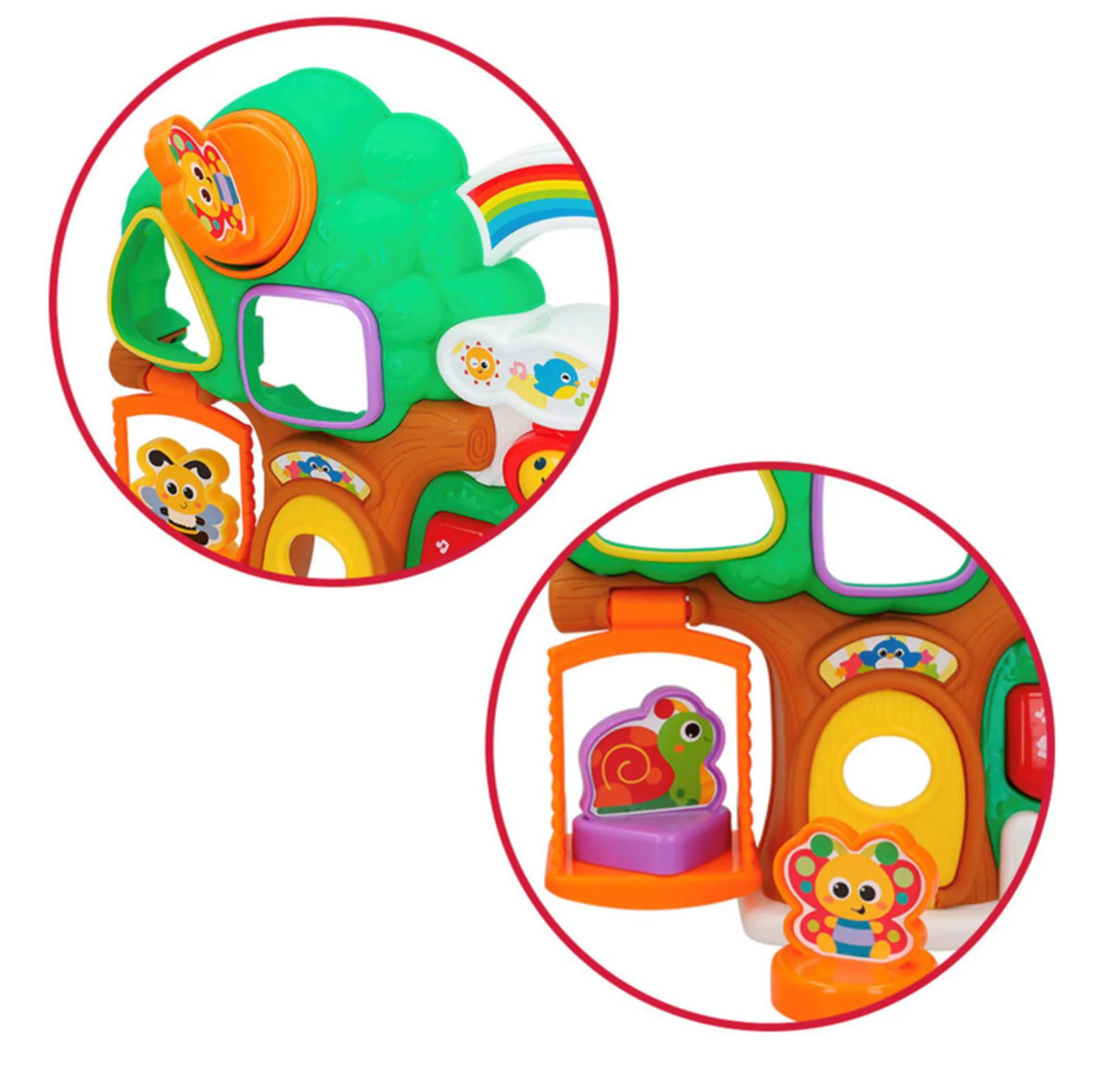 Игрушка Сортер Winfun Домик в дереве foto