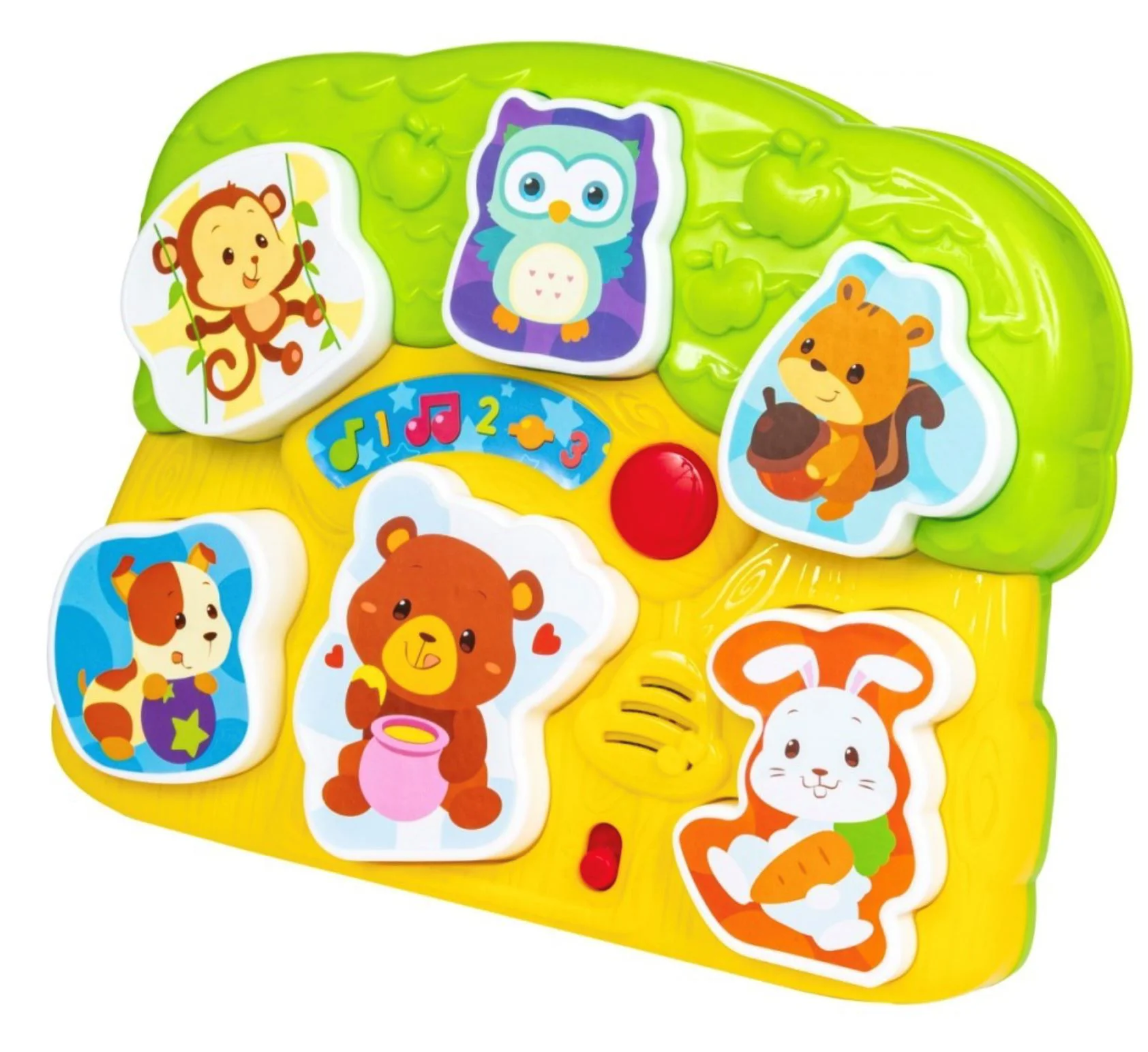 Образовательная игрушка Winfun Пазл с животными, со звуками и огнями foto