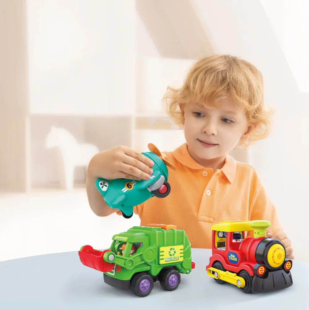 Набор транспортных средств Hola Toys, 3 шт. foto