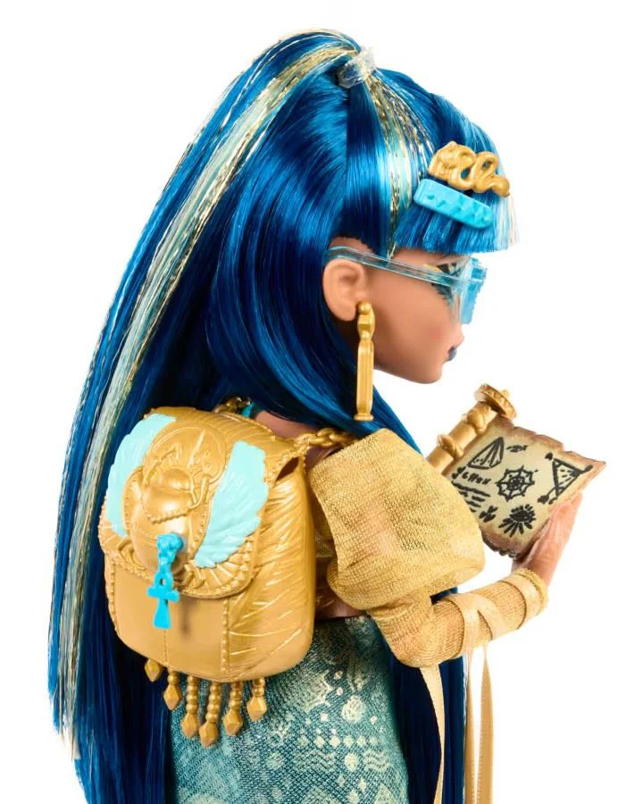 Кукла Monster High Клео де Нил с питомцем Хиссетт и аксессуарами foto