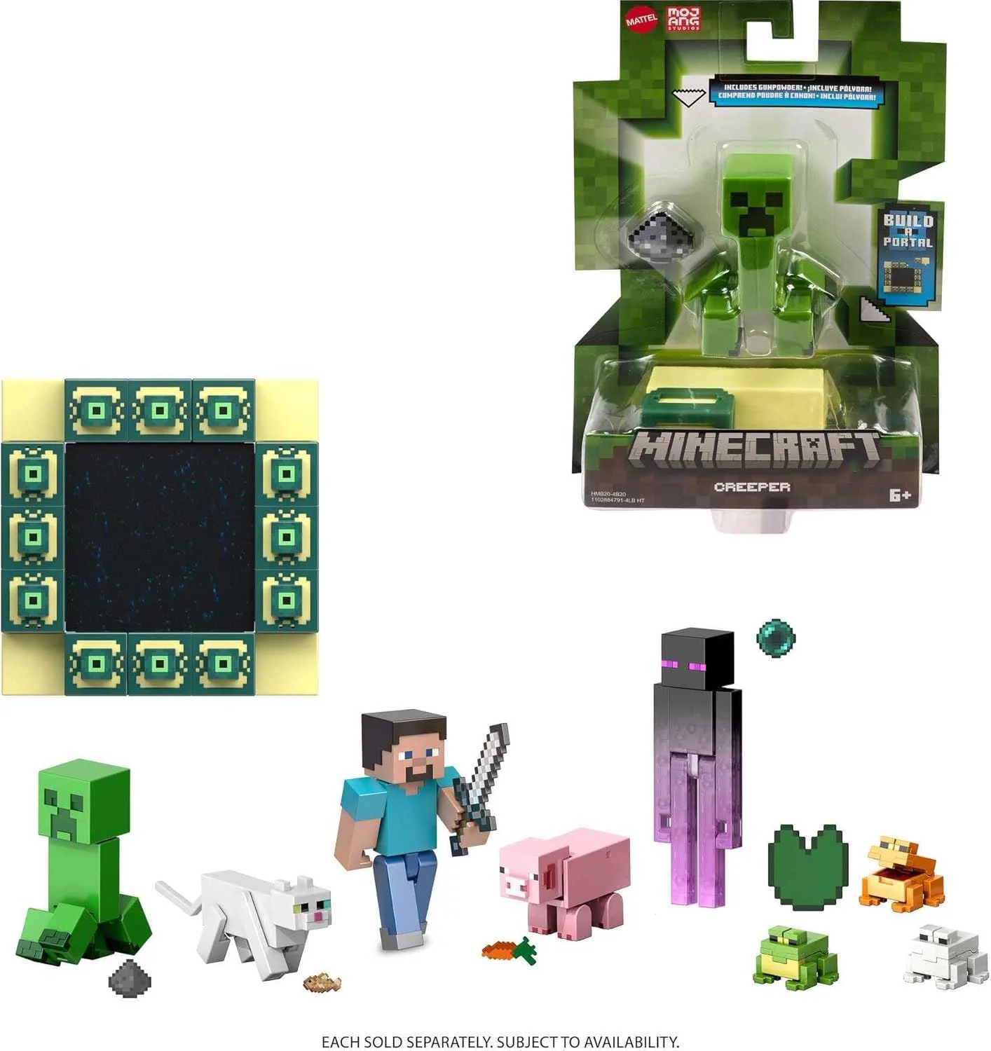 Figurina Minecraft Mattel 8 cm, in as. foto