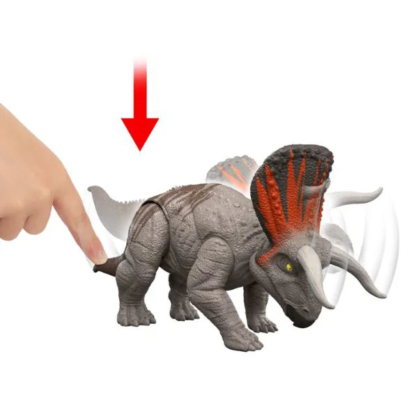 Интерактивная фигурка динозавра Jurassic World: Strike Attack, в ассорт. foto