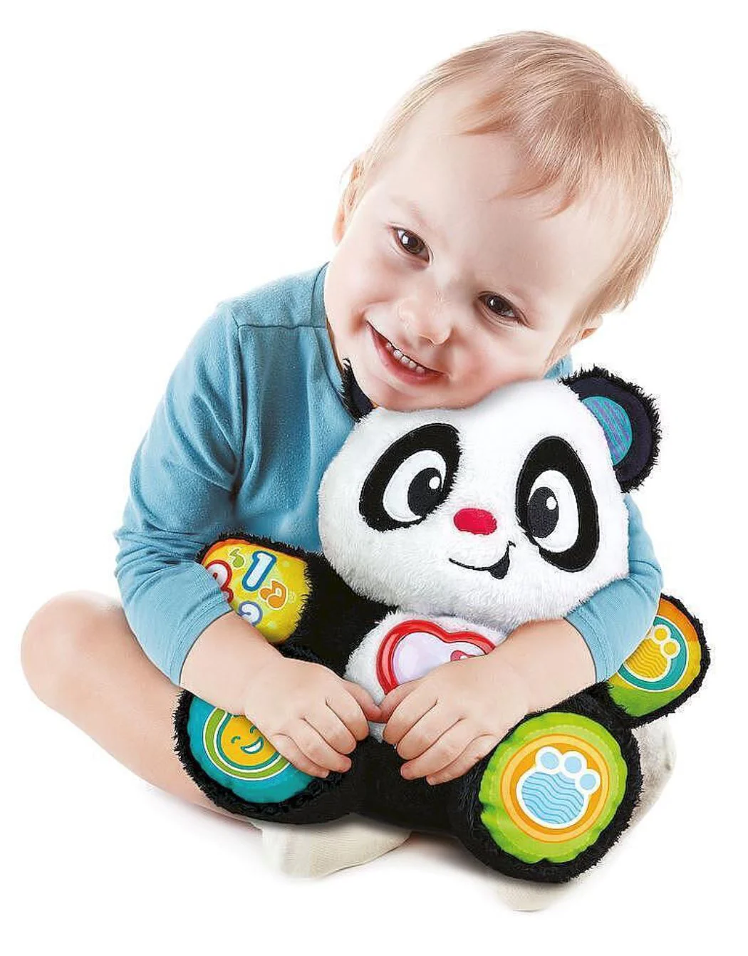 Мягкая интерактивная игрушка Winfun Панда со звуками и светом foto