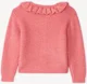 Orchestra Cardigan impletit cu guler cu volane Pink foto