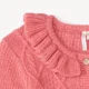 Orchestra Cardigan impletit cu guler cu volane Pink foto
