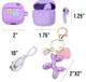 Casti fara fir Hot Focus Violet foto