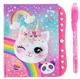Set de creatie Hot Focus Cu carnetel, Pisica unicorn foto