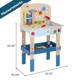 Setul de lemn Tooky Toy Atelier de instrumente foto
