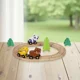 Set de joaca Tooky Toy Tren Animale cu prindere magnetica foto
