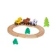 Set de joaca Tooky Toy Tren Animale cu prindere magnetica foto