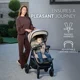 Carucior de plimbare KikkaBoo Jody Dark Grey foto