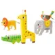 Set 3D origami Tooky Toy Animale salbatice, 10 modele foto