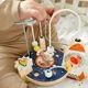 Деревянный лабиринт Tooky Toy «Ракета» foto