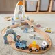 Деревянная железная дорога Tooky Toy «Космическая станция» foto
