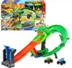 Set de joaca Hot Wheels Demolarea Dragonului cu 2 masini Monster Trucks foto