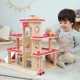 Set de joc din lemn Viga Toys Parcare-garaj foto