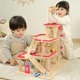 Set de joc din lemn Viga Toys Parcare-garaj foto