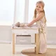 Jucarie din lemn 2 in 1 Viga Toys Masa de schimb pentru papusi foto