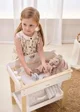 Jucarie din lemn 2 in 1 Viga Toys Masa de schimb pentru papusi foto
