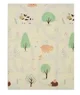 Covoras educativ U-grow cu 2 fete din spuma, Trafic rutier, 180x120x1cm foto