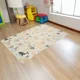 Развивающий коврик U-Grow с двумя сторонами из пены, Алфавит, 180x120x1 см foto