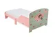 Pat pentru copii U-grow cu protectii laterale Pink Forest foto