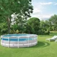 Piscina INTEX Prism Frame Clearview 427x107cm, 12706L, cadru metalic foto